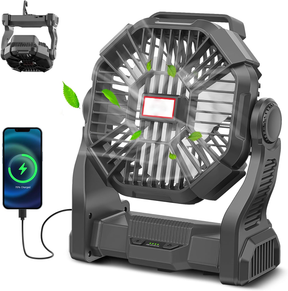 Ventilador de Camping Portátil Recarregável