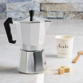Cafeteira Italiana Clássica para Espresso e Café, Moka Pot para Preparo de Café ao Estilo Italiano e Cubano