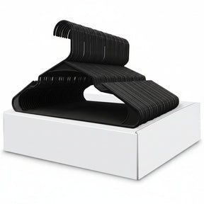 Clothes Hangers Plastic Set Heavy Duty Slim Closet Organizer