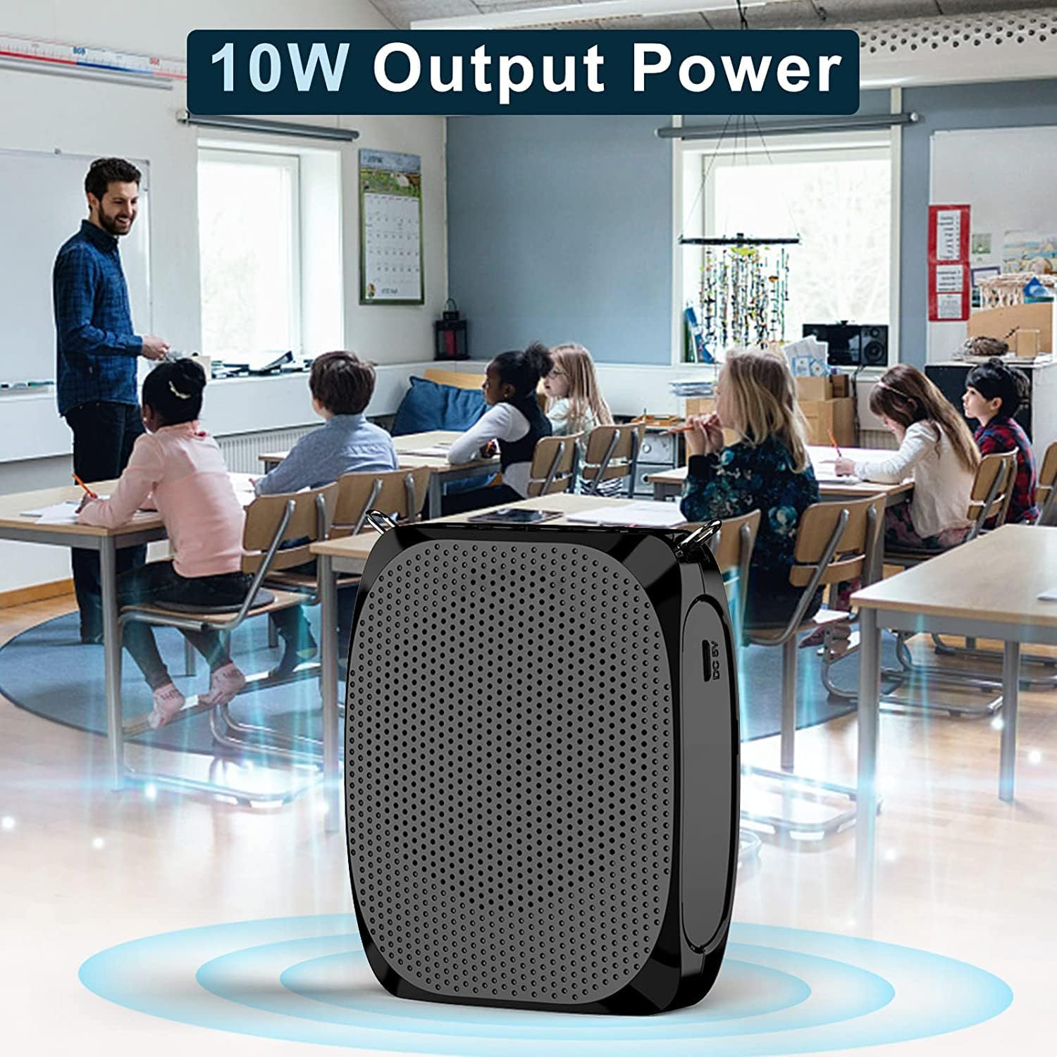 Amplificador de Voz Pessoal para Professores e Idosos