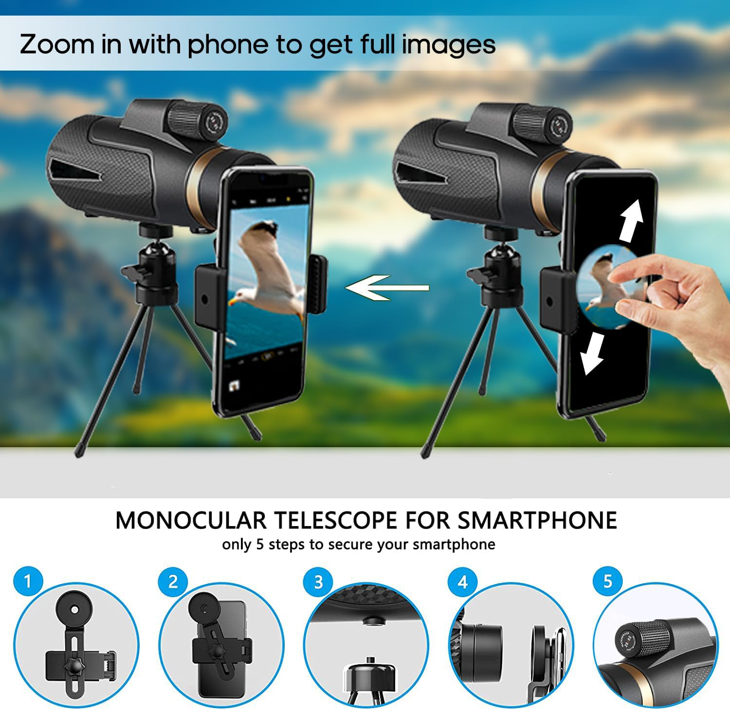 Telescópio Monocular