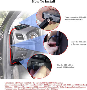 Head-Up Display (HUD) Automotivo P8