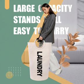Laundry Hamper Large Foldable Waterproof Fabric Basket