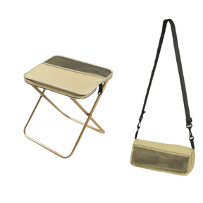 Foldable Backpack Stool – Lightweight Portable Seat for Hiking & Camping