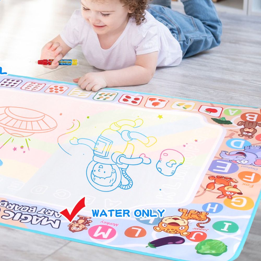 Magic Reusable Doodle Mat - No Mess Coloring Board for Kids