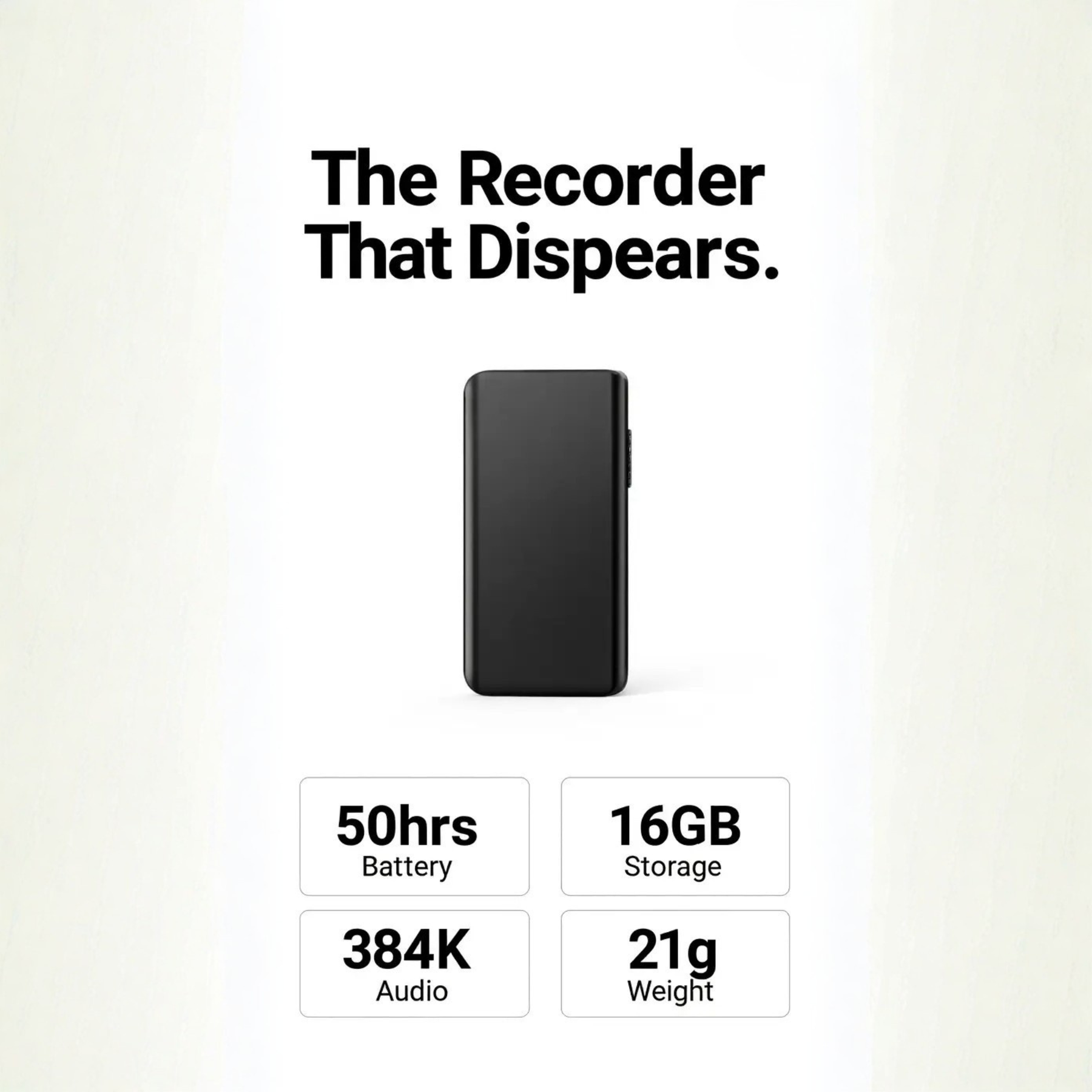 Mini Gravador de Voz – Captura de Áudio USB Discreta com Ativação por Voz