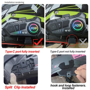 Bluetooth For Motorcycle Helmet