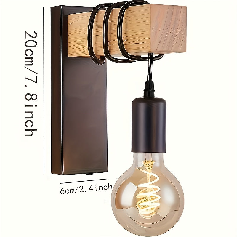 Modern Industrial Wall Sconce | E27 Base & Metal Finish
