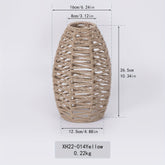 Modern Handwoven Rope Pendant Shade | Natural Woven Ceiling Light