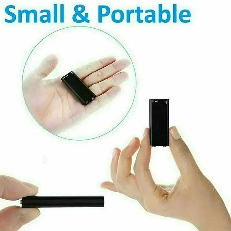 Mini Gravador Ativado por Voz