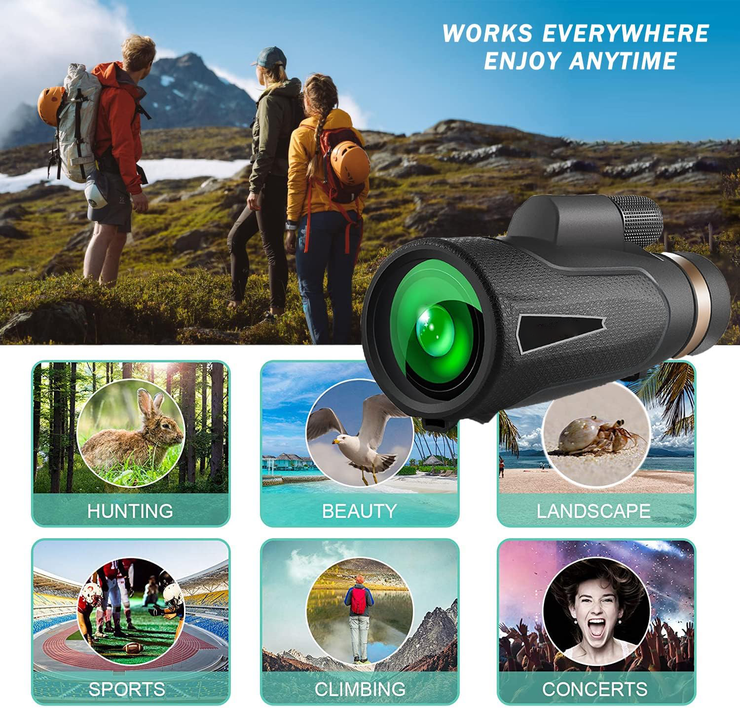 Telescópio Monocular
