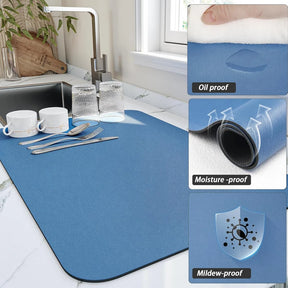 Tapete de Cozinha para Secar Louça Absorvente