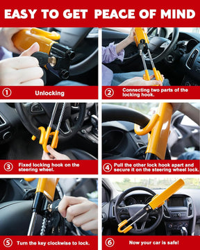 Car Steering Wheel Lock