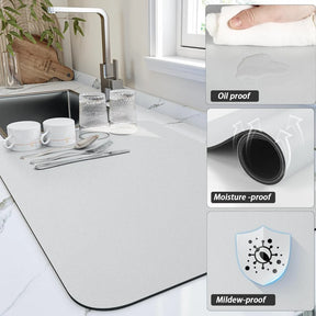 Tapete de Cozinha para Secar Louça Absorvente