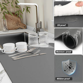 Tapete de Cozinha para Secar Louça Absorvente