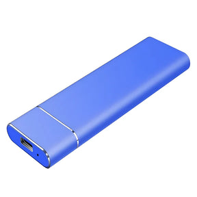 HD Externo Portátil USB de Alumínio com Design Slim de Armazenamento