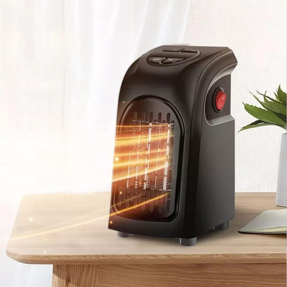 Aquecedor de Ar Elétrico Portátil com Termostato