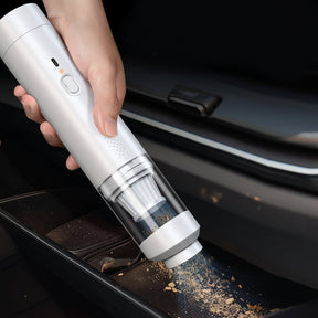 Mini Aspirador de Pó Portátil Sem Fio para Interior de Carro