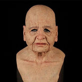 Realistic full-head latex Halloween costume mask for adults