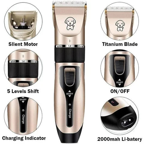 Máquina de Tosa Silenciosa para Pets