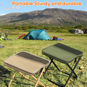 Foldable Backpack Stool – Lightweight Portable Seat for Hiking & Camping