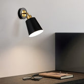 Arandela de Metal Moderna | Luminária Ajustável para Quarto e Sala de Estar