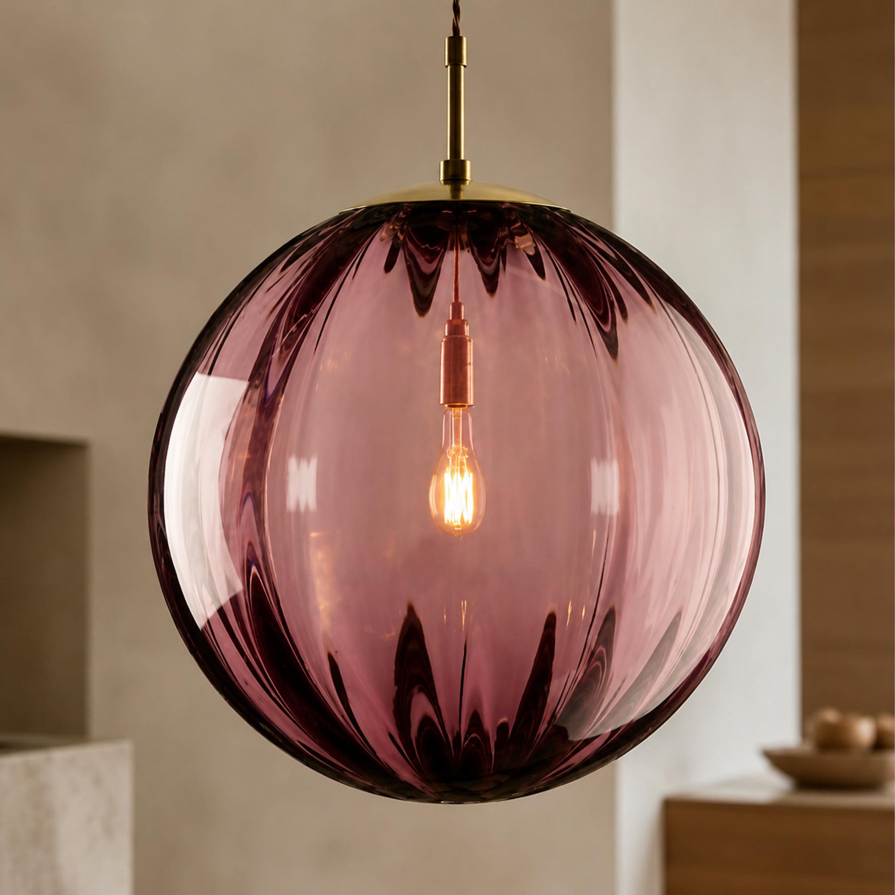 Smoky Glass Pendant Light – pendant light image 13