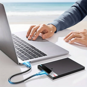 SSD Portátil de Disco Rígido Externo 320GB USB Armazenamento Slim para Backup
