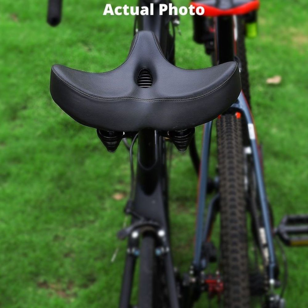 Extra Large Bike Seat With Comfortable Thick Foam and Waterproof