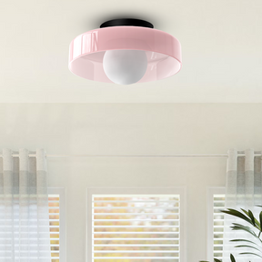 Luminária de Teto LED Moderna | Lustre de Sobrepor Estiloso
