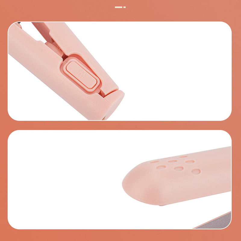 Mini Modelador e Prancha 2 em 1 – HairFlex com Revestimento Cerâmico