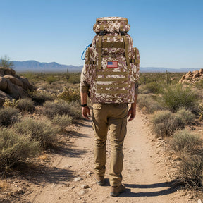 Hiking Backpack Large Capacity Tactical Daypack Outdoor Travel