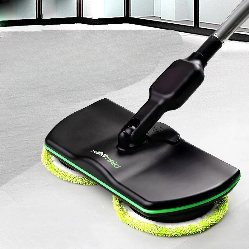 Mop Esfregão Elétrico Sem Fio para Limpeza de Pisos