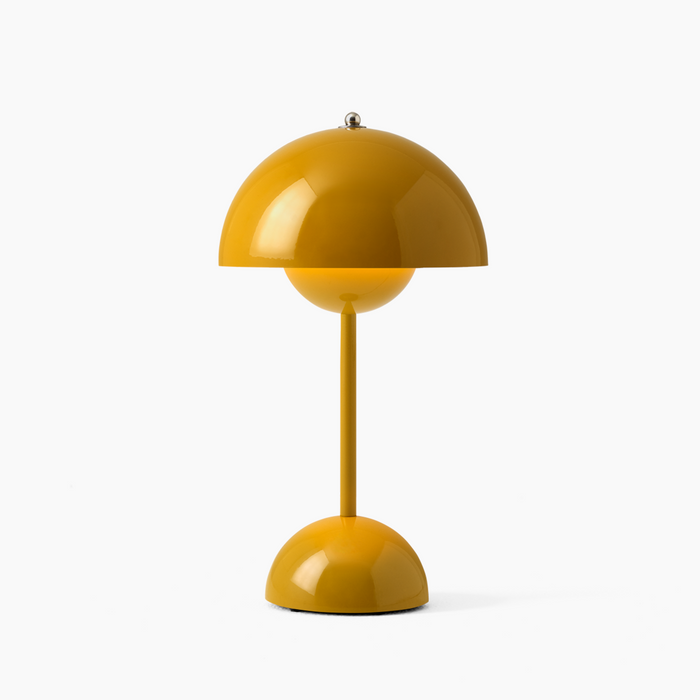 Luminária de Mesa LED Mushroom Pod | Luz Noturna Recarregável com Controle por Toque