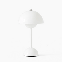 Luminária de Mesa LED Mushroom Pod | Luz Noturna Recarregável com Controle por Toque