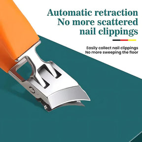 Cortador de Unhas de Abertura Larga com Design Antirrespingo