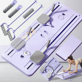 Treinador de Core Plano com Assistência de Resistência Ab Roller para Exercícios em Casa