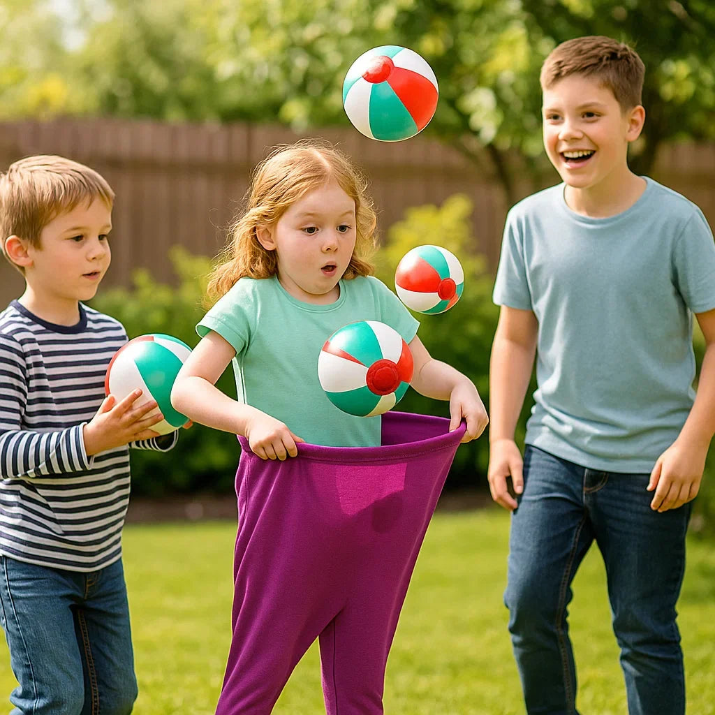 Conjunto de Jogo Infantil ao Ar Livre de Pegar Bola nas Calças para Atividade em Família