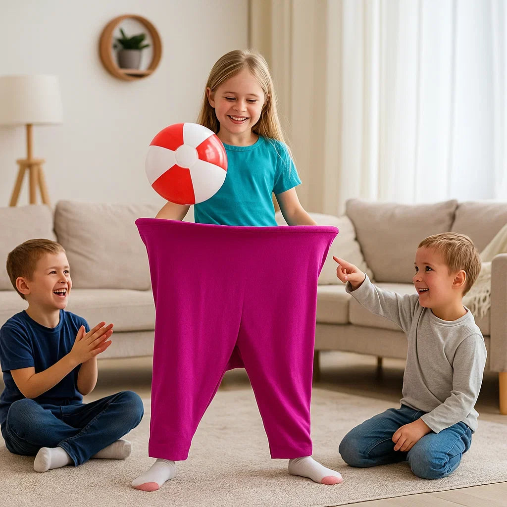 Conjunto de Jogo Infantil ao Ar Livre de Pegar Bola nas Calças para Atividade em Família