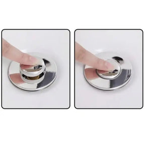 Drain Strainer with Pop-Up Function – Blockage Prevention, Easy Install & Stainless