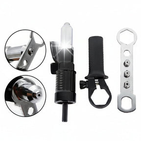 Kit Adaptador de Rebitadeira para Furadeira com Bicos Intercambiáveis
