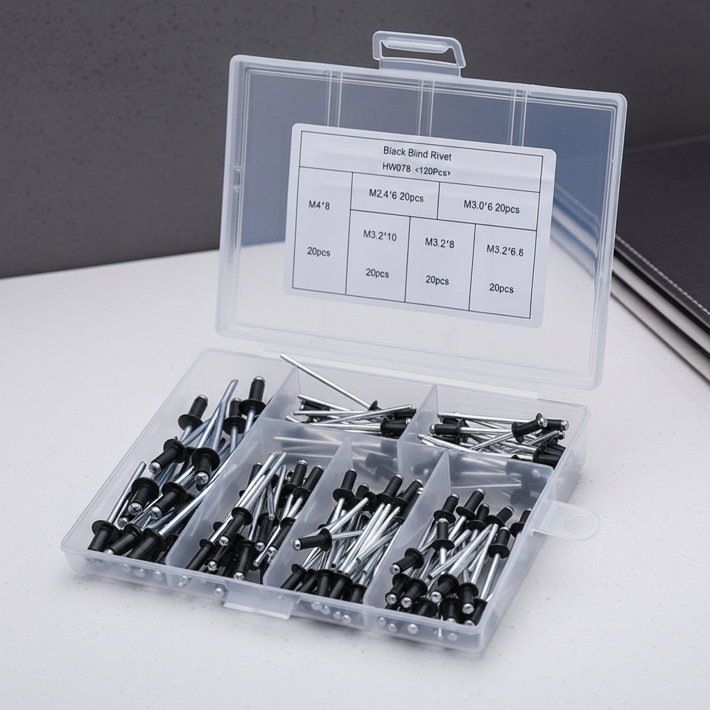 Kit Adaptador de Rebitadeira para Furadeira com Bicos Intercambiáveis