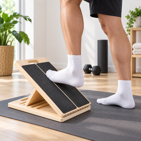 Prancha de Inclinação Ajustável Fitness Dobrável para Casa