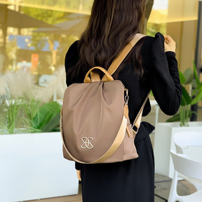 Mochila Antifurto Impermeável para Notebook Feminina de Viagem