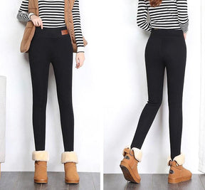 Leggings térmicas de inverno femininas