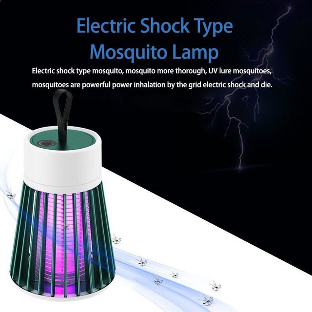 Lâmpada mata-mosquito elétrica com luz UV