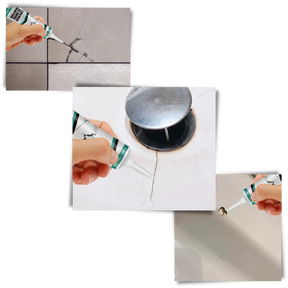 Conjunto de Pasta para Reparo de Cerâmica