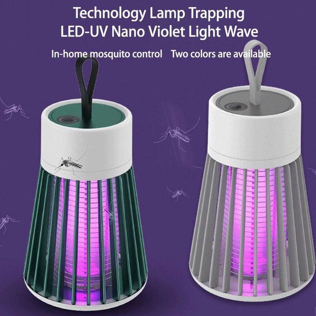 Lâmpada mata-mosquito elétrica com luz UV