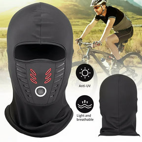Máscara Facial de Inverno Térmica Corta-Vento com Cobertura Total para Proteção ao Ar Livre