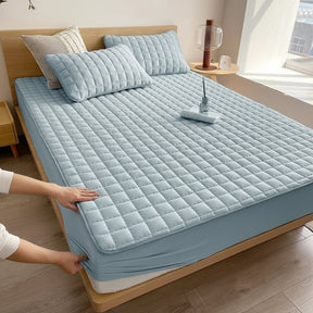 Mattress Protector Waterproof Breathable Soft Fabric Bed Cover